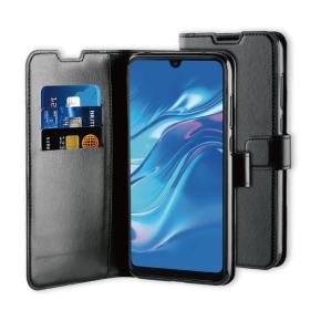 Preklopna torbica za Huawei Y7 (2019) crna, BeHello