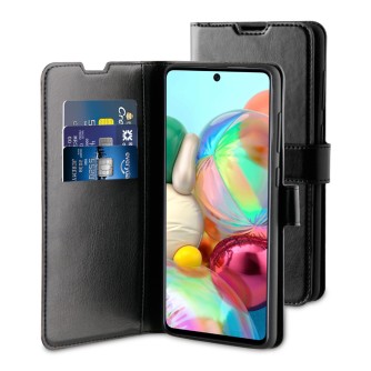 Preklopna torbica za Samsung Galaxy A71, crna, BeHello