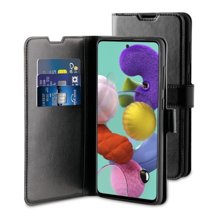 Preklopna torbica za Samsung Galaxy A51, crna, BeHello