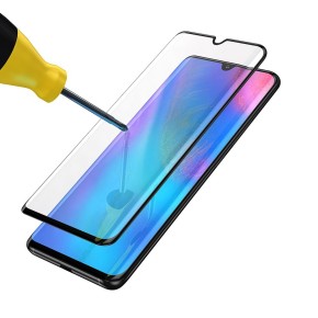 Zaštitno staklo za Huawei P30 Pro, crno, BeHello