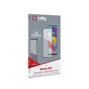 Zaštitno staklo za Samsung Galaxy A51, 9H, crno, Celly