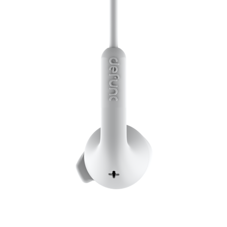 Bluetooth slušalice sa mikrofonom, bijele, Defunc Earbud Plus Hybrid