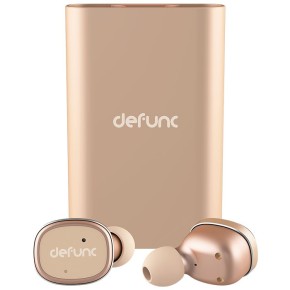 Bluetooth slušalice sa mikrofonom, zlatne, Defunc Earbud True