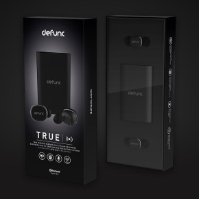 Bluetooth slušalice sa mikrofonom, zlatne, Defunc Earbud True