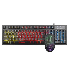 Gaming set tipkovnica i miš MARVO SCORPION KM409 LED, UK/HR layout, crna