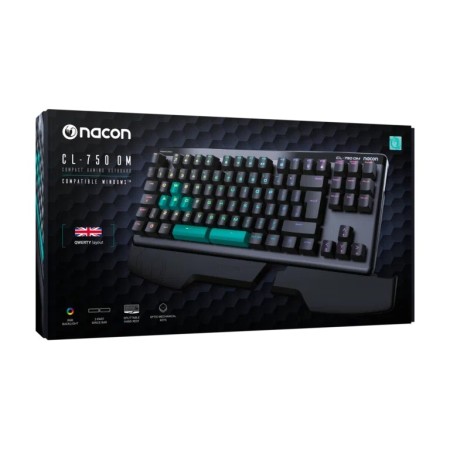 Optičko-mehanička gaming tipkovnica Nacon CL-750OM RGB