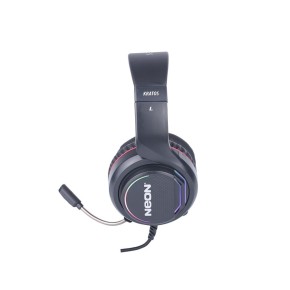 Gaming slušalice i mikrofon NEON KRATOS, crno - crvene, 7,1, LED RGB, USB