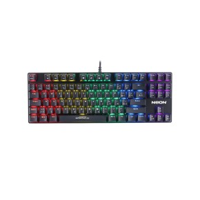 Gaming tipkovnica NEON MORPHEUS, žična, backlight, rainbow, metal