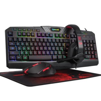 Gaming set tipkovnica, miš, slušalice i podloga Redragon S101-BA-2