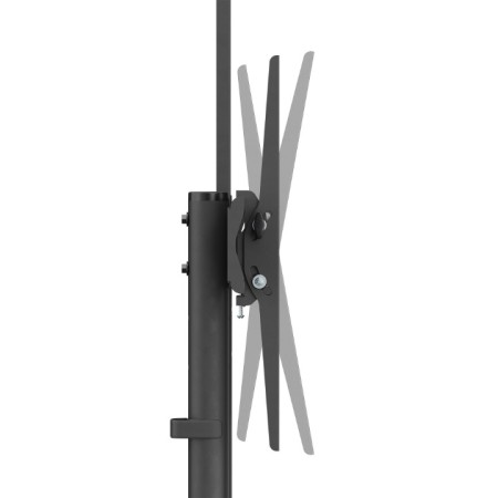 Mobilni podni nosač za TV 37-70 inča s AV policom, 45 kg, SBOX FS-401-2 Mobilni podni nosač za TV 37-70 inča s AV policom, 45 kg, SBOX FS-401-2