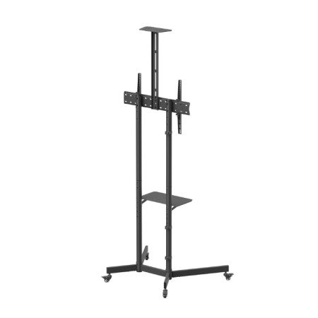 Mobilni podni nosač za TV 37-70 inča s AV policom, 45 kg, SBOX FS-401-2 Mobilni podni nosač za TV 37-70 inča s AV policom, 45 kg, SBOX FS-401-2