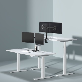 Stolni nosač za 2 monitora od 17" do 32" SBOX LCD-352/2-2