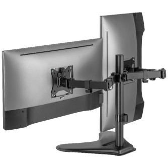Stolni nosač za 2 monitora od 17" do 32" SBOX LCD-F024-2