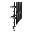 Stolni nosač za 4 monitora od 17" do 32" SBOX LCD-352/4-2