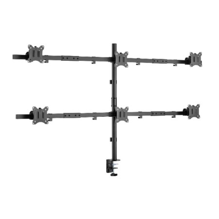 Stolni nosač za 6 monitora od 17" do 32" SBOX LCD-352/6-2 Stolni nosač za 6 monitora od 17" do 32" SBOX LCD-352/6-2
