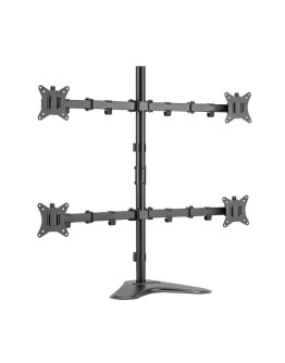 Stolni nosač za 4 monitora od 17" do 32" SBOX LCD-F048-2