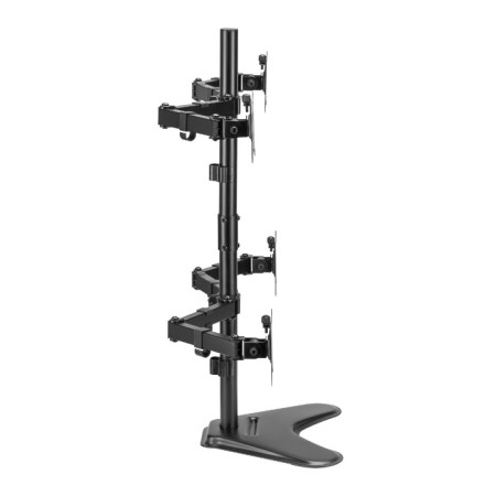 Stolni nosač za 4 monitora od 17" do 32" SBOX LCD-F048-2