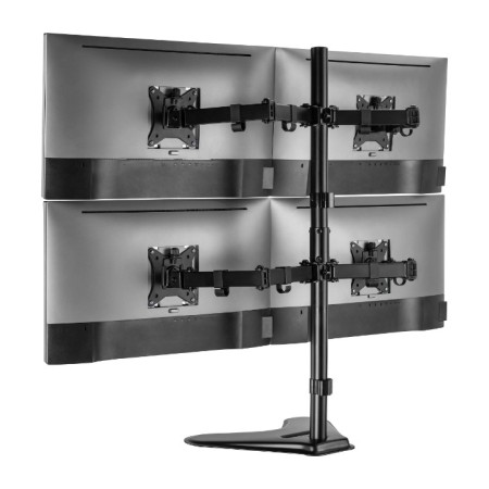 Stolni nosač za 4 monitora od 17" do 32" SBOX LCD-F048-2
