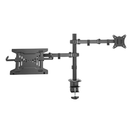 Stolni nosač za monitor i laptop 17-32 inča, docking stanica za laptop, SBOX LCD-LM01-2 Stolni nosač za monitor i laptop 17-32 inča, docking stanica za laptop, SBOX LCD-LM01-2