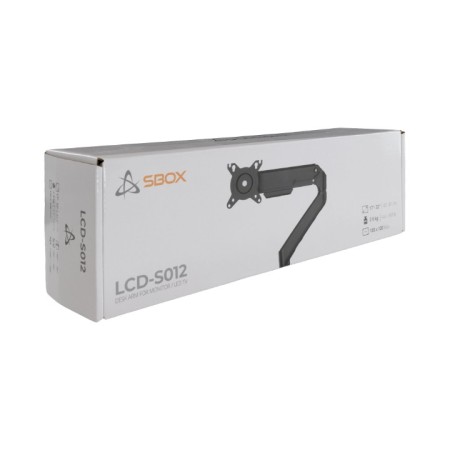 Stolni nosač sa oprugom za monitor od 17" do 32" SBOX LCD-S012-3