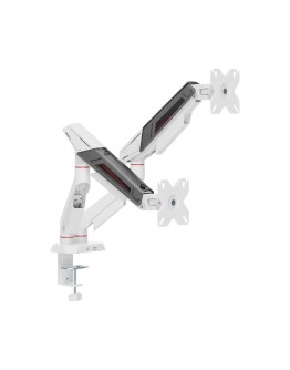 Stolni nosač za 2 velika monitora 17-35 inča, do 12 kg, White Shark GMS-3211 Khufu-II