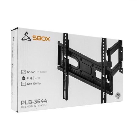 Zidni nosač za TV od 32" do 55" SBOX PLB-3644-2