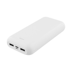 Prijenosna baterija Powerbank DELTACO PB-1066, 20.000 mAh, bijeli