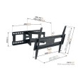 Vogels MA4040 full-motion zidni nosač TV 40"-77", 35 kg, 180° Vogels MA4040 full-motion zidni nosač TV 40"-77", 35 kg, 180°