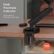 Vogels MOMO 4138B monitor arm 17"-43", 10 kg crni, Motion+