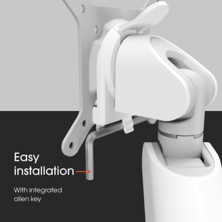 Vogels MOMO 4138W monitor arm 17"-43", 10 kg bijeli, Motion+ Vogels MOMO 4138W monitor arm 17"-43", 10 kg bijeli, Motion+