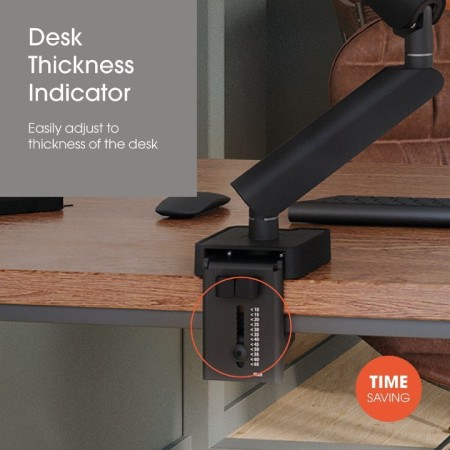 Vogels MOMO 4237B dual monitor arm 17"-34", 10 kg crni, Motion+ Vogels MOMO 4237B dual monitor arm 17"-34", 10 kg crni, Motion+