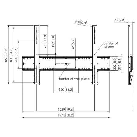 Vogels PFW 6910 nagibni nosač TV 80"-120", 230 kg + lock Vogels PFW 6910 nagibni nosač TV 80"-120", 230 kg + lock