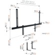 Vogels SOUND 3550 univerzalni nosač za soundbar do 6,5 kg Vogels SOUND 3550 univerzalni nosač za soundbar do 6,5 kg