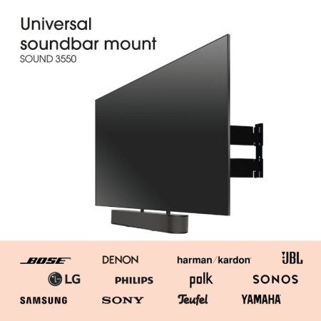 Vogels SOUND 3550 univerzalni nosač za soundbar do 6,5 kg Vogels SOUND 3550 univerzalni nosač za soundbar do 6,5 kg