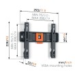 Vogels TVM 1203 fiksni zidni nosač za TV 19"-50", 30 kg Vogels TVM 1203 fiksni zidni nosač za TV 19"-50", 30 kg