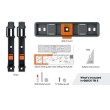 Vogels TVM 1213 nagibni nosač za TV 19"-43", 15 kg, TiltGrip 15° Vogels TVM 1213 nagibni nosač za TV 19"-43", 15 kg, TiltGrip 15°