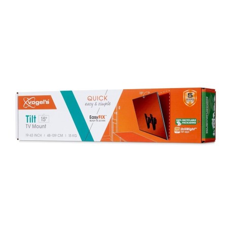 Vogels TVM 1213 nagibni nosač za TV 19"-43", 15 kg, TiltGrip 15° Vogels TVM 1213 nagibni nosač za TV 19"-43", 15 kg, TiltGrip 15°