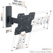 Vogels TVM 1223 nagibno-okretni nosač TV 19"-43", 15 kg, 120° Vogels TVM 1223 nagibno-okretni nosač TV 19"-43", 15 kg, 120°