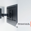 Vogels TVM 1223 nagibno-okretni nosač TV 19"-43", 15 kg, 120° Vogels TVM 1223 nagibno-okretni nosač TV 19"-43", 15 kg, 120°