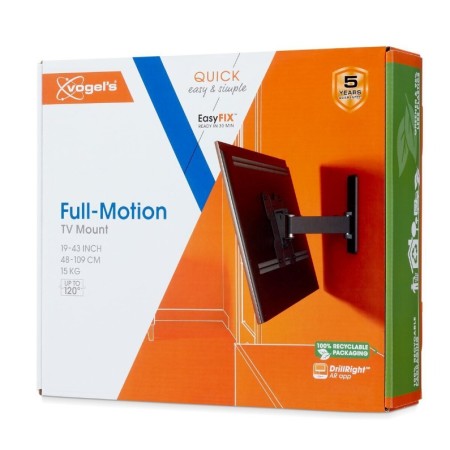 Vogels TVM 1223 nagibno-okretni nosač TV 19"-43", 15 kg, 120° Vogels TVM 1223 nagibno-okretni nosač TV 19"-43", 15 kg, 120°