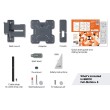 Vogels TVM 1243 full-motion+ nosač TV 19"-43", 15 kg, 180° Vogels TVM 1243 full-motion+ nosač TV 19"-43", 15 kg, 180°