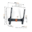 Vogels TVM 1413 nagibni nosač za TV 32"-65", 25 kg, TiltGrip 15° Vogels TVM 1413 nagibni nosač za TV 32"-65", 25 kg, TiltGrip 15°