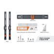 Vogels TVM 1413 nagibni nosač za TV 32"-65", 25 kg, TiltGrip 15° Vogels TVM 1413 nagibni nosač za TV 32"-65", 25 kg, TiltGrip 15°
