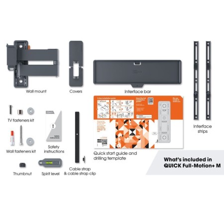 Vogels TVM 1443 full-motion+ nosač TV 32"-65", 25 kg, 180° Vogels TVM 1443 full-motion+ nosač TV 32"-65", 25 kg, 180°