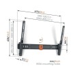 Vogels TVM 1613 nagibni nosač za TV 40"-77", 35 kg, TiltGrip 15° Vogels TVM 1613 nagibni nosač za TV 40"-77", 35 kg, TiltGrip 15°