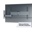Vogels TVM 1643 full-motion+ nosač TV 40"-77", 35 kg, 180°
