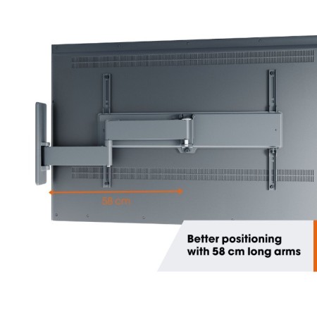 Vogels TVM 1643 full-motion+ nosač TV 40"-77", 35 kg, 180°
