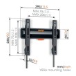 Vogels TVM 3203 fiksni zidni nosač za TV 19"-50", 30 kg, COMFORT Vogels TVM 3203 fiksni zidni nosač za TV 19"-50", 30 kg, COMFORT