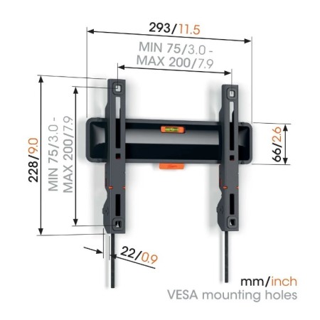 Vogels TVM 3203 fiksni zidni nosač za TV 19"-50", 30 kg, COMFORT Vogels TVM 3203 fiksni zidni nosač za TV 19"-50", 30 kg, COMFORT