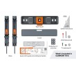 Vogels TVM 3213 nagibni zidni nosač za TV 19"-43", 15 kg, 20° Vogels TVM 3213 nagibni zidni nosač za TV 19"-43", 15 kg, 20°